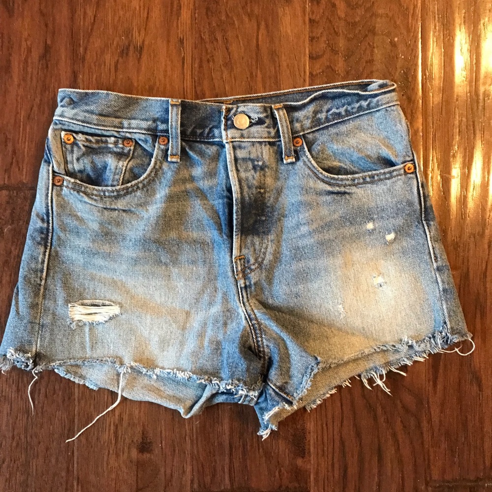 Levi’s High Waisted Shorts